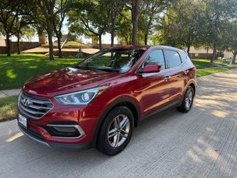 2017 Hyundai Santa Fe 4 Cylinder automatic Ice cold AC 206k miles All highway Very well maintained have all the service records One owner