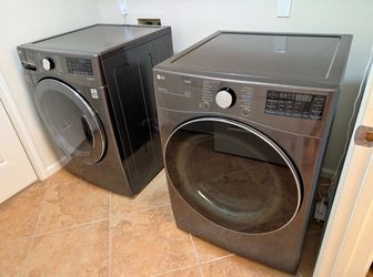 LG 4.5 Cu Ft Front Load Washer + 7.4 Cu Ft Dryer Sets