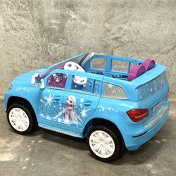 Disney Frozen II 12V Ride On Car 2 Seater w/ Charger Lights & Sounds