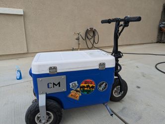 Electric ice chest , 22 mph