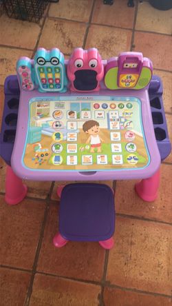 Touch and learn activity desk