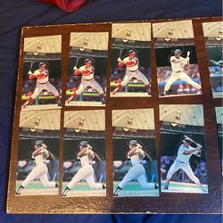 1985 Donruss  Twins All-Star Game National League Fold Out/ Pop Up Baseball Cards 