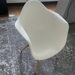 Contemporary White Chair