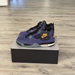 Air Jordan 4 Lakers Imperial Purple