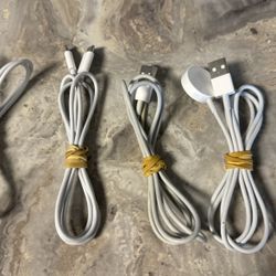 Cargadores De Teléfono Apple Y Cargador De Reloj 