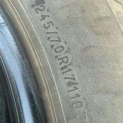 245/70/17 Michelin (2 Tires) $60.00/ Both 