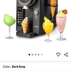 NEW__HiCOZY F3 Slushie Machine & Soft Serve Ice Cream Machine, No Ice Needed, Self-Cleaning, 5 Presets for Soft Serve, Frozen Drink, Milk Shake, Marga