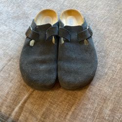 Birkenstock Boston Navy Blue
