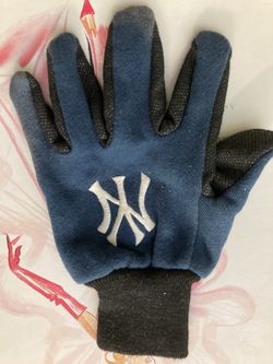 N.Y YANKEES BLUE GLOVE