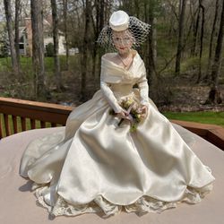 Ashton Drake “From This Day Forward” Porcelain Bride Doll Wedding Gown