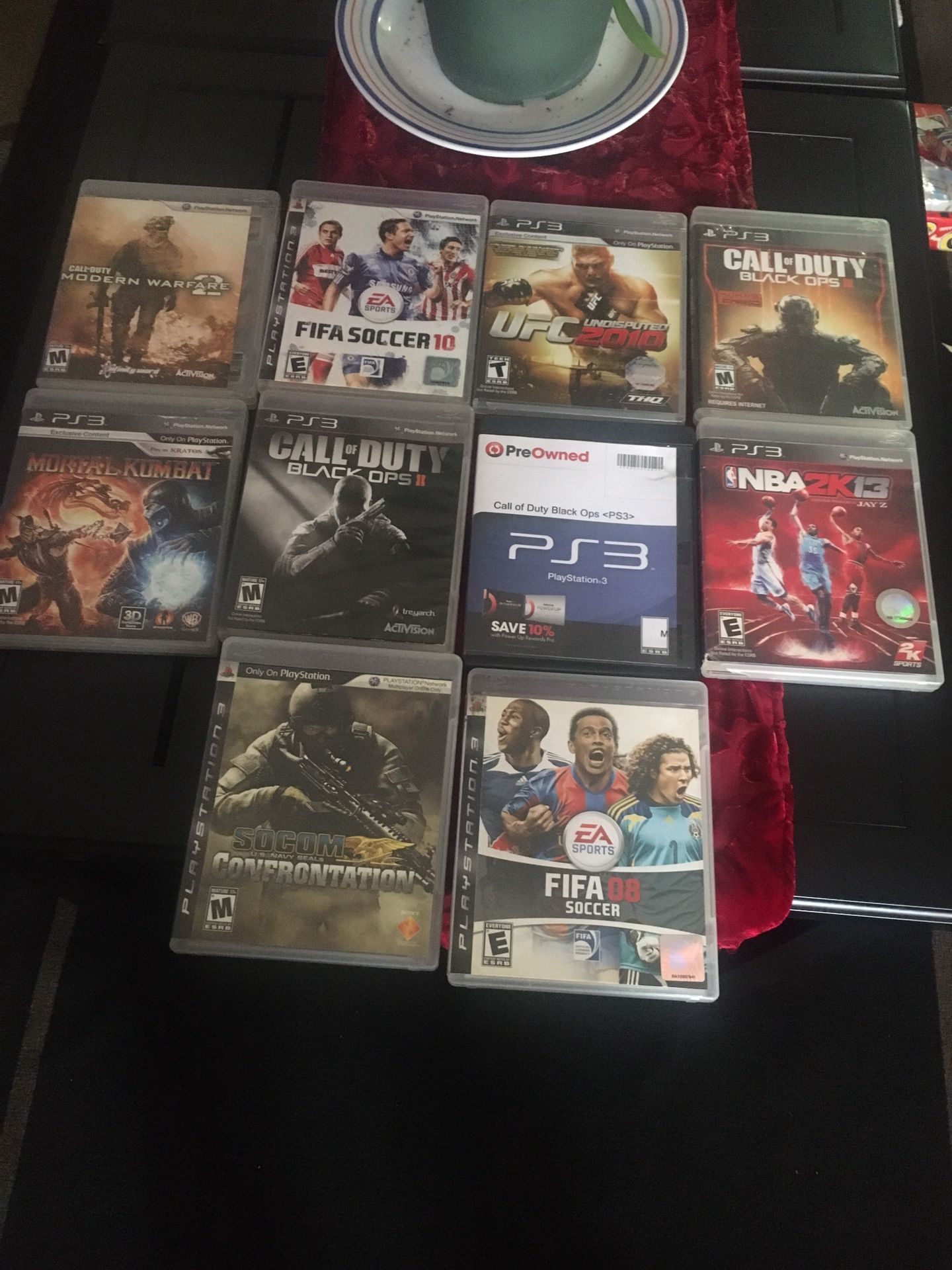 10 Juegos De Ps3 Seminuevos Por $40