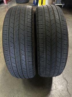 Pair Of 2 Used 225/60/18 Michelin Primacy 