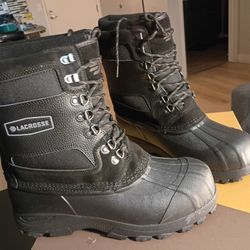 LACROSSE 11" OUTPOST  LEATHER BOOTS