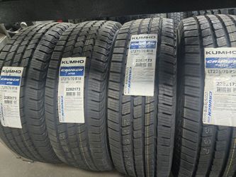 LT27570R18 10ply  KUMHO $169 per tire