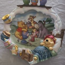 Disney Limited Edition Plate 7 Inch Winnie The Pooh
