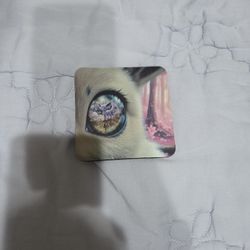Eevee Eye With Espeon Fanart Coaster