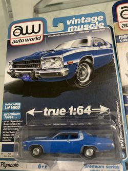 Die cast 1/64 Auto World !!!Please See The Description Below!!!