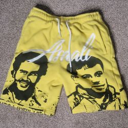 That's a awful lot of cough syrup - Pablo Escobar Chapo Shorts Size Small