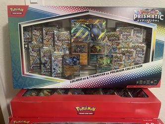 Lucario Prismatic Bundle Boc Pokemon Cards