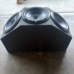 Rockford Fosgate P3-3X12 Punch Triple P3 12" Loaded Enclosure Ported Subwoofer