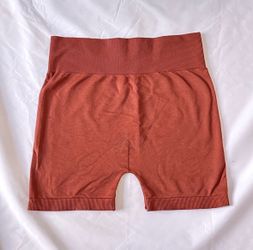 brown workout shorts