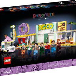 BTS Dynamite Lego Set