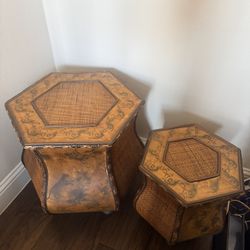 Side Tables W Storage 