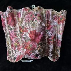 Floral Pink Corset