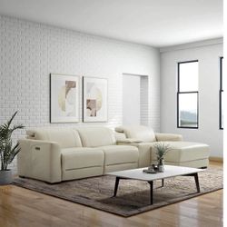 Costco Couch Leather Electric Reclining 