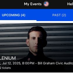 2 Illenium Tickets 7/12