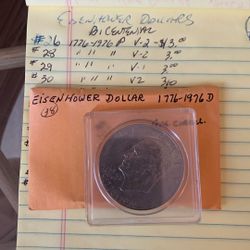 Eisenhower Dollar Bicentennial D