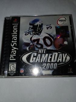NFL GameDay 2000 PlayStation