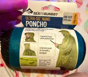 Sea to summit Ultra-Sil Nano Poncho- Blue - BNIP