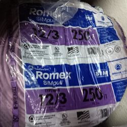 New Romex Wire 12/3