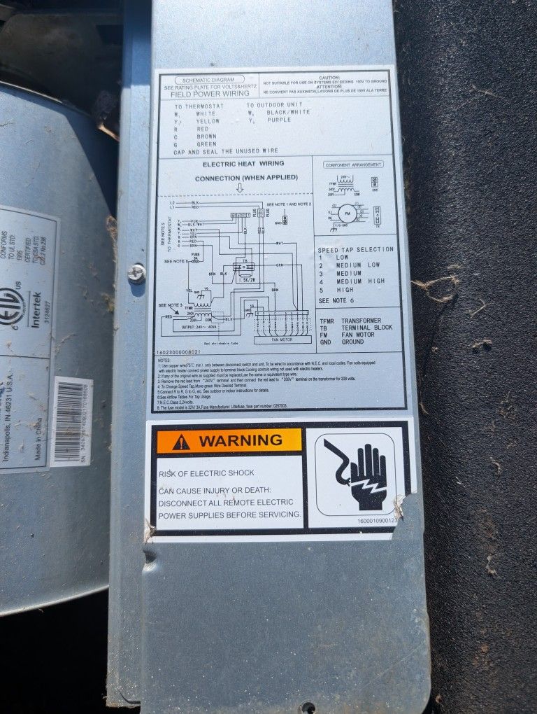 Ac Condensor And Blower Motor