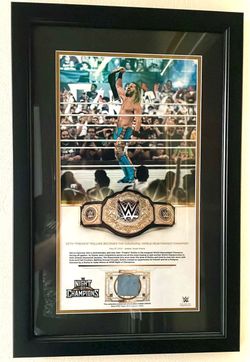 WWE LIMITED EDITION FRAMES