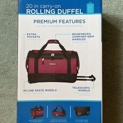 Carry-on Rolling Duffel Bag