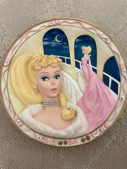Barbie decorator plate