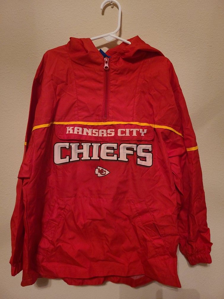 Kansas City Chiefs Kids Raincoat Size 8