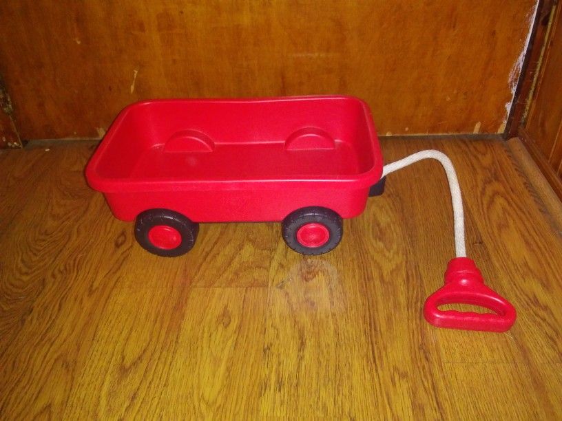 Elmo Children's Plastic Pull Wagon