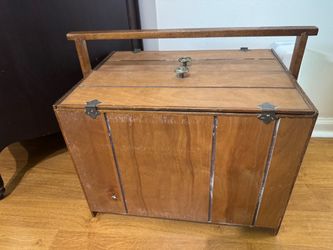 Vintage Wooden with Handle
