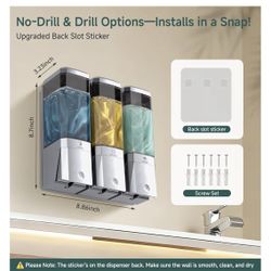 Shampoo And Conditioner Holder