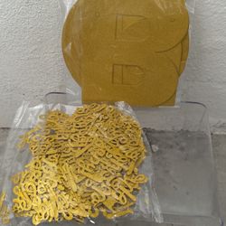 Oh Baby Sign & Confetti Set