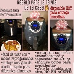 Freidora sin Aceite Pro-7 Princess House 