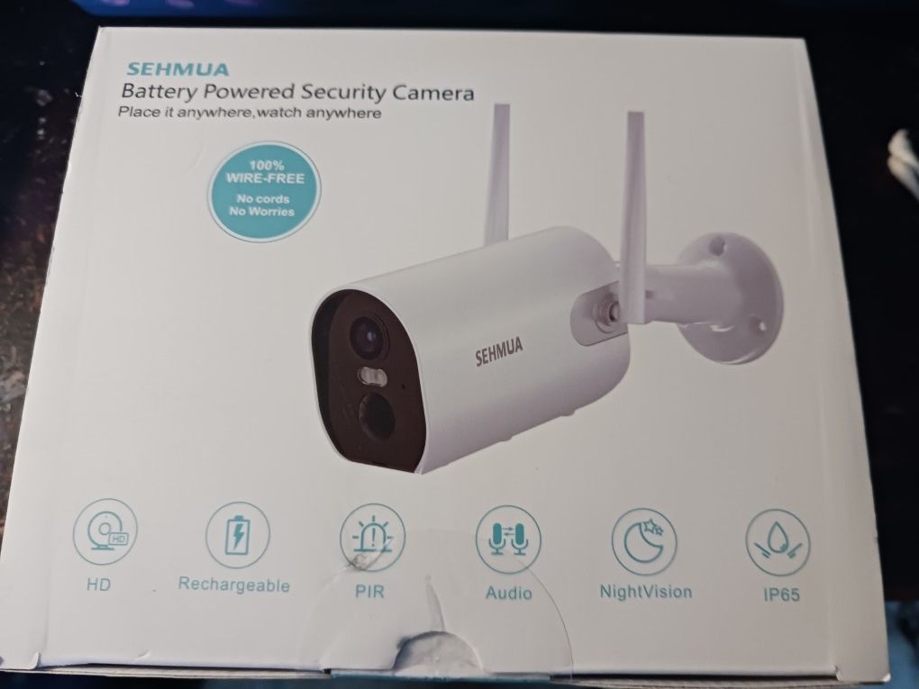 Sehmua Battery Powered Security Camera