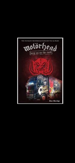 Motorhead - Keep Us On The Road NEW BOOK