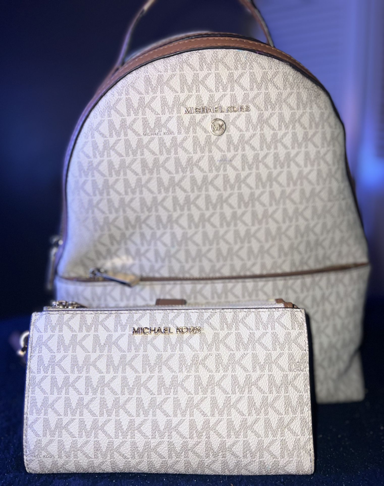 Michael Kors Backpack With Wallet