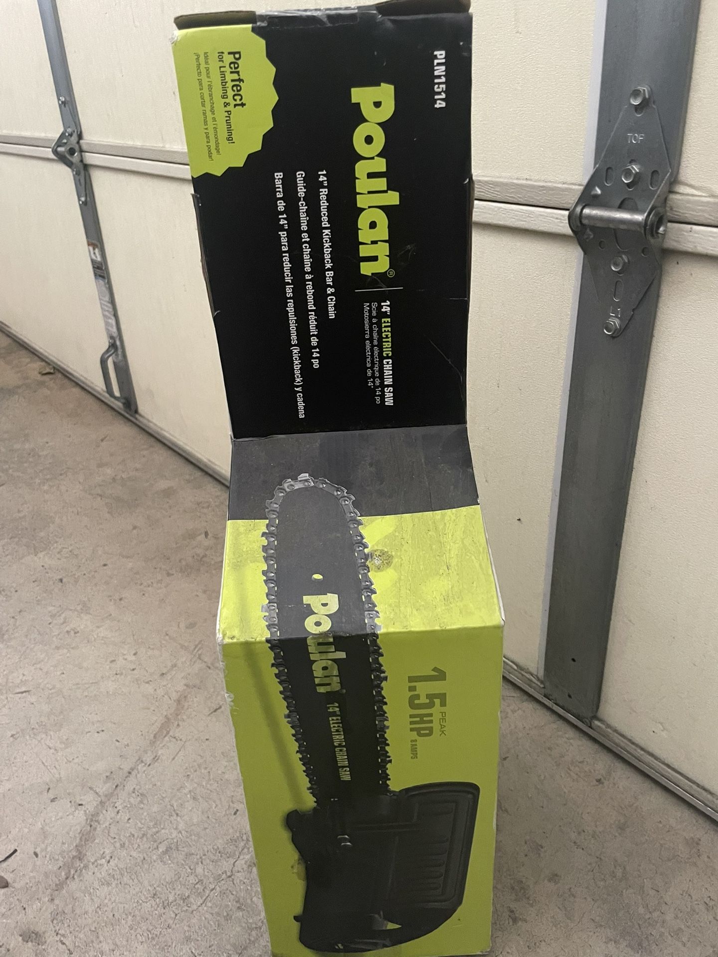 Poulan 14” Electric Chain Saw