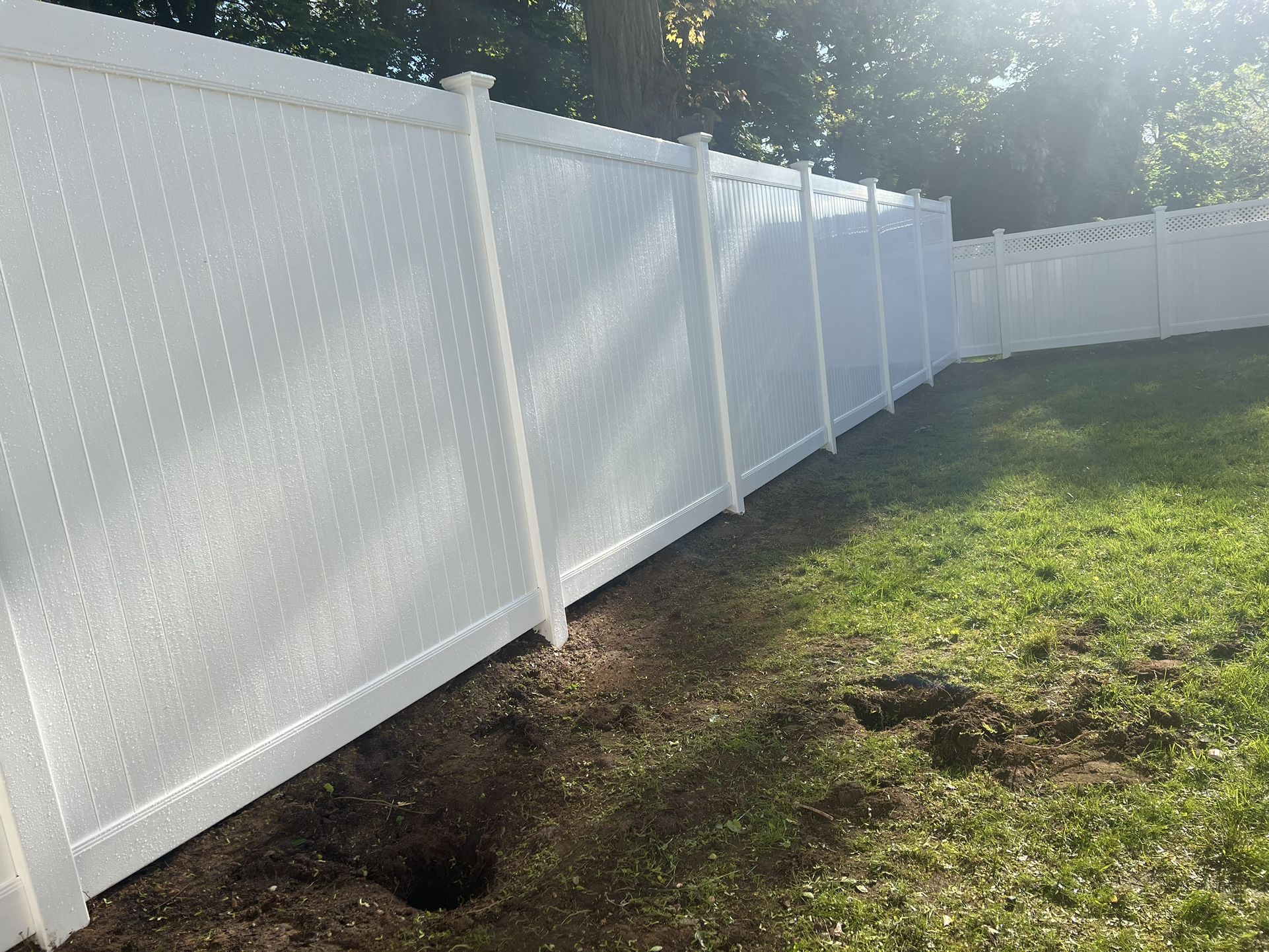 Intall Fence