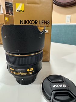 AF-S NIKKOR 58mm f/1.4G